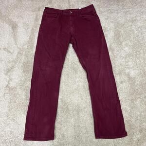 Vineyard Vines Jeans Red Straight Leg Pockets Men's Size 32X30